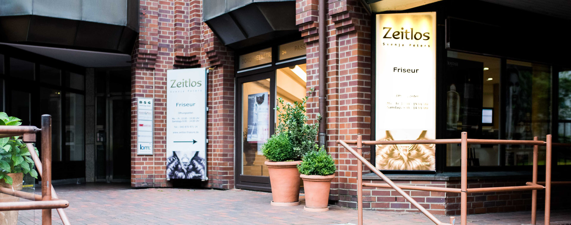 Salon Zeitlos von außen
